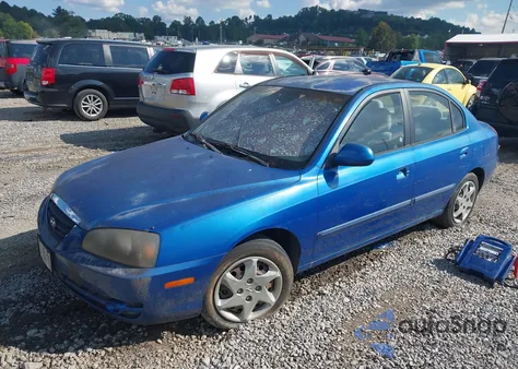 2004 Hyundai Elantra Gls/Gt из США, поврежденный, VIN KMHDN46D94U871350